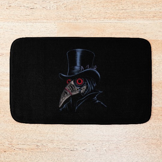 Plague Doctor Bath Mats