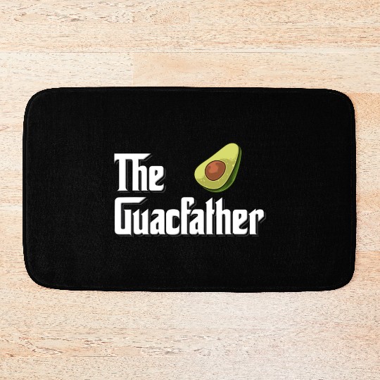 Avocado Fresh Organic Lover Just a girl who loves Bath Mats