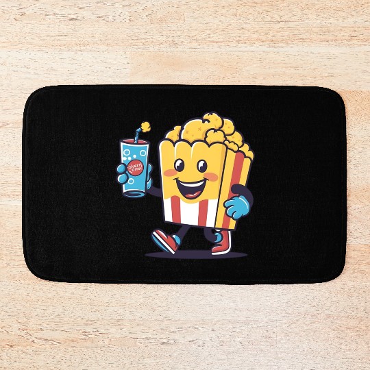 Popcorn and Soda: Moments of Joy Bath Mats
