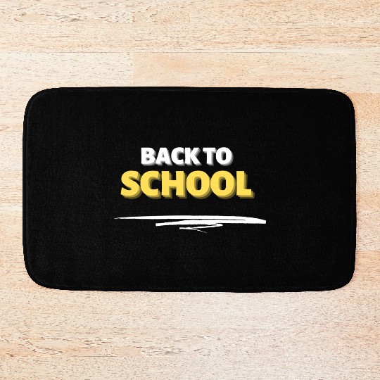 Bright Beginnings - Back to School Bath Mats