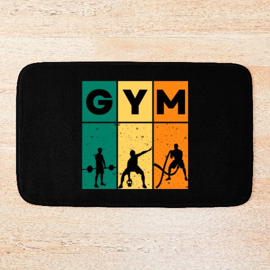 GYM fitness gyms near me planet fitness Bath Mats