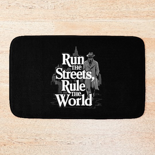 Mobster Gangster Mafia Organized Crime Boss Bath Mats