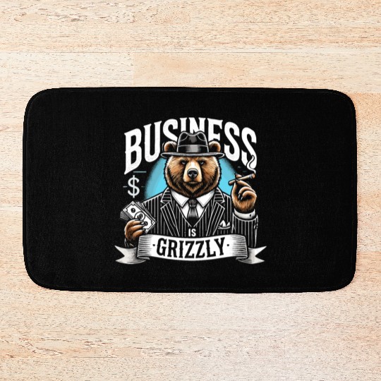 Mobster Gangster Mafia Organized Crime Boss Bath Mats