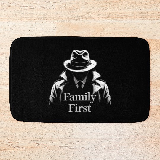 Mobster Gangster Mafia Organized Crime Boss Bath Mats