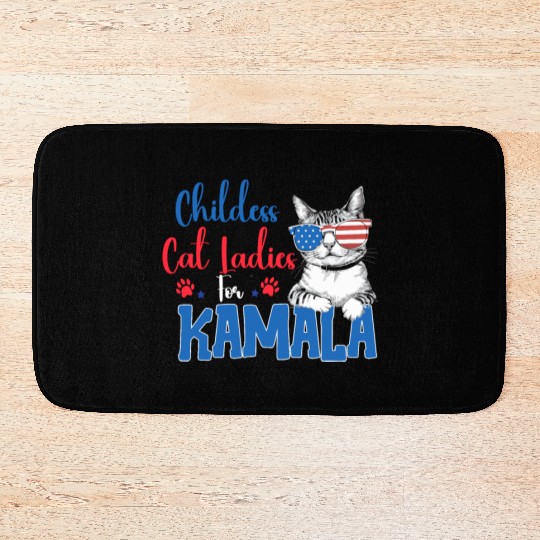 Childess Cat Ladies for Kamala Bath Mats