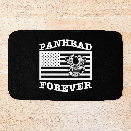 Panhead Forever Flag LIKE US ON FACEBOOK # Bath Mats