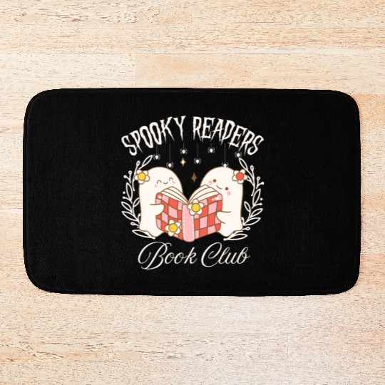 Spooky Readers Book Club -Halloween season Bath Mats