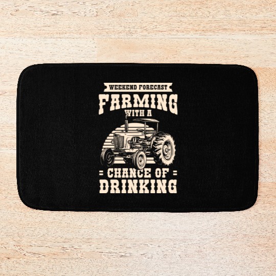 Farmer Demonstrating Harvest Bath Mats