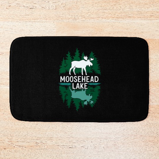 Moosehead Lake Maine. Bath Mats