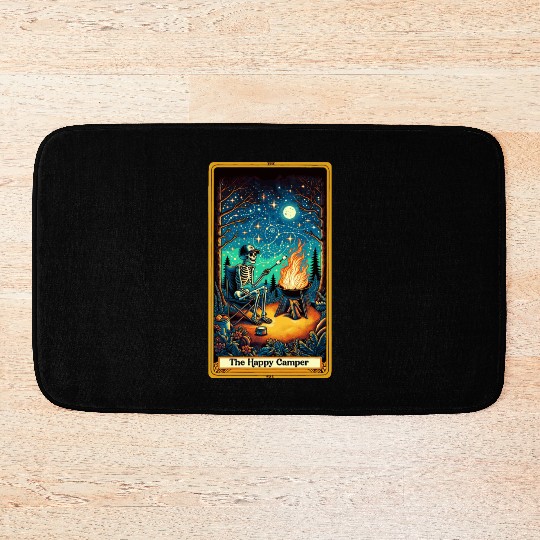 The Happy Camper Tarot Bath Mats