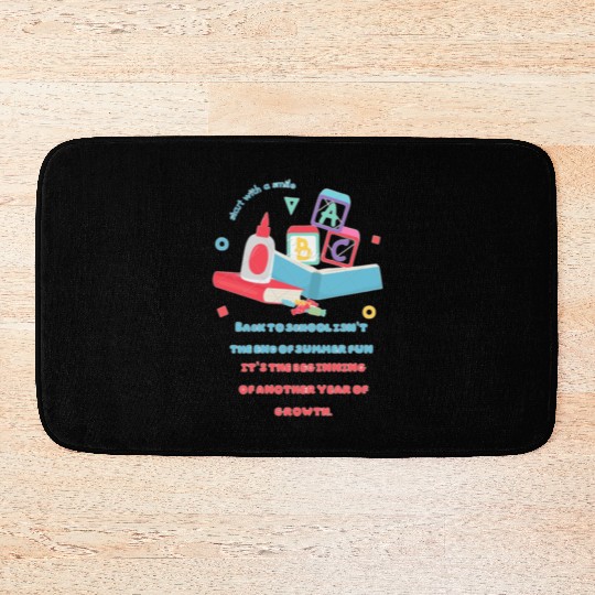 Growth Begins Here Bath Mats