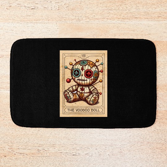 Voodoo - Voodoo Doll - Voodoo Magic - Voodoo Witch Bath Mats