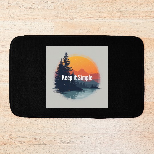 keep it simple trends Bath Mats