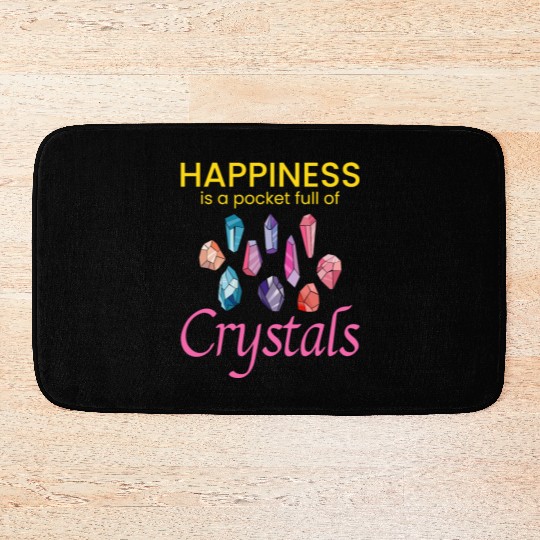 Crystal Collecting Rock Hunting Mineral Collector Bath Mats