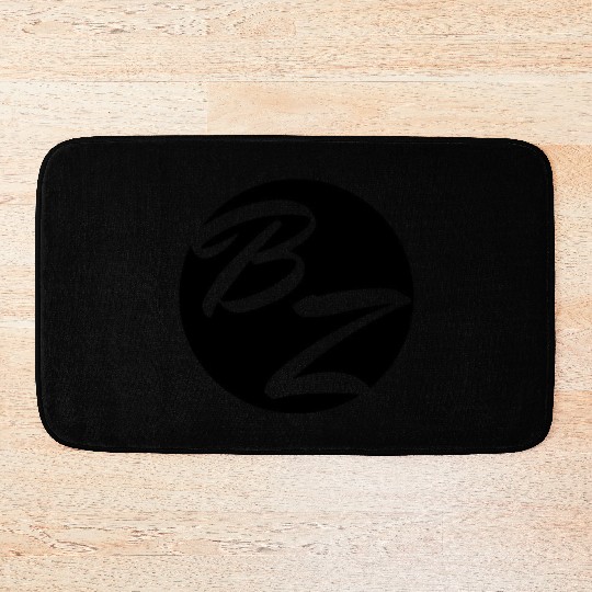 BZ _ logo with your name or your channel name Bath Mats