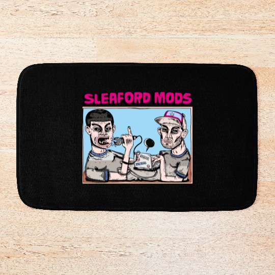 Sleaford Mods Punk Rock Design Bath Mats