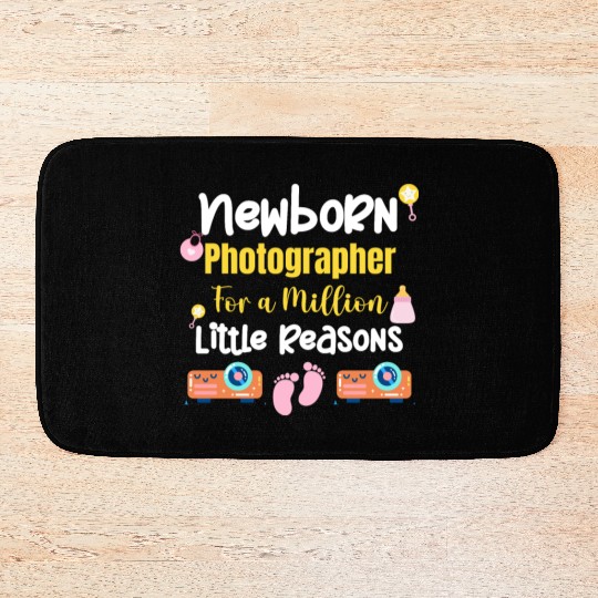 Newborn Photographer For A Million Little Reasons Bath Mats