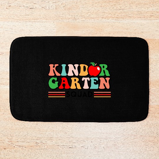 Kindergarten Squad - Kindergarten Teacher Bath Mats
