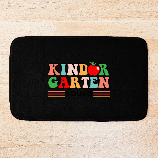 Kindergarten Squad - Kindergarten Teacher Bath Mats