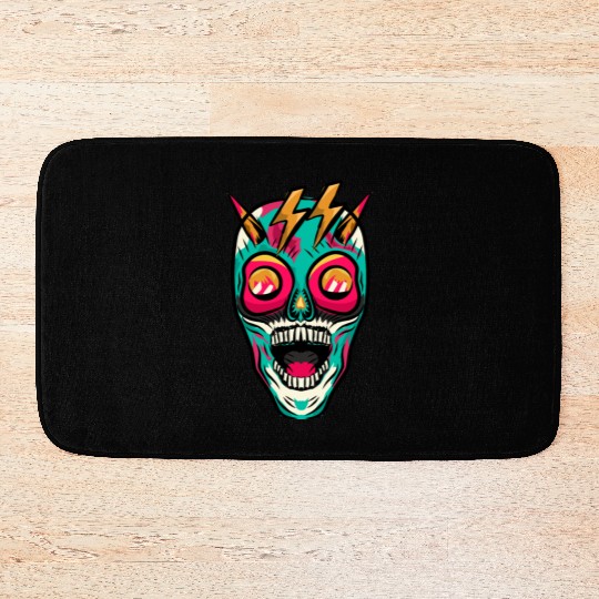 Skull-tastic Bath Mats