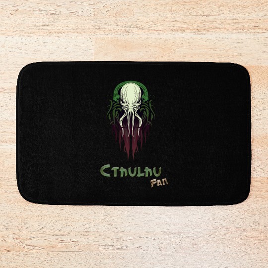Cthulhu Fan Bath Mats