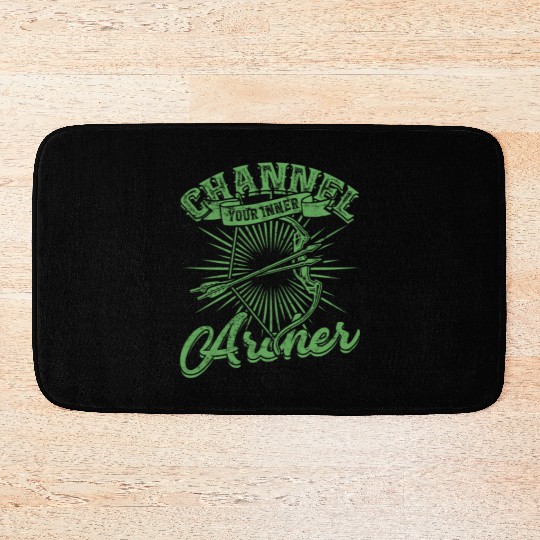 Archery Channel your inner archer Bath Mats