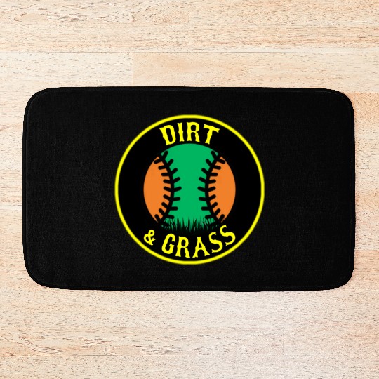 Dirt & Grass Baseball/Softball #2 Bath Mats