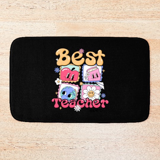 Best Teacher ever Bath Mats