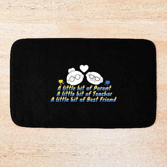 Grandparents Day Love Happy Grandparents Day Bath Mats