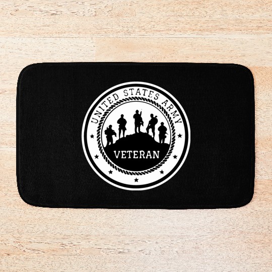 US Army Veteran LIKE US ON FACEBOOK # Bath Mats