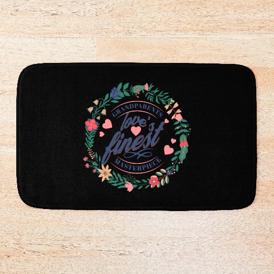 Happy Grandparents day Bath Mats