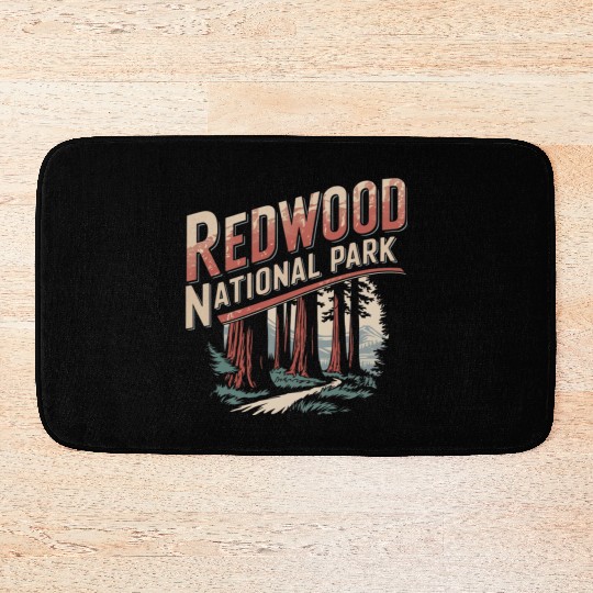 Redwood National Park Bath Mats