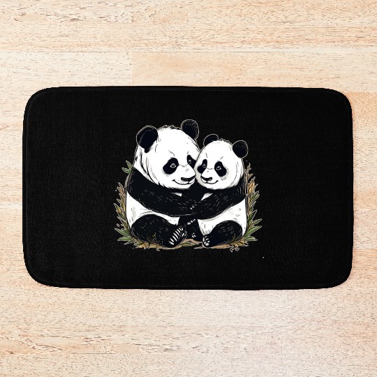 Panda Bath Mats