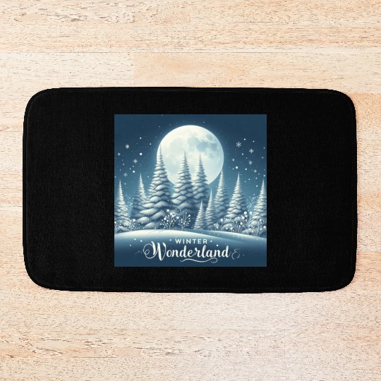 Winter Wonderland Bath Mats