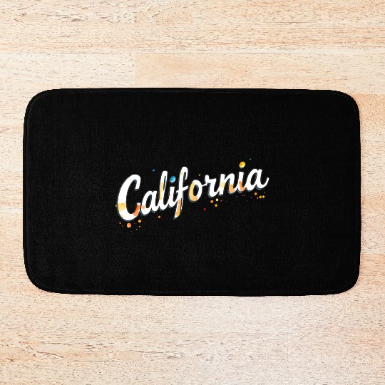 California Golden State gift Bath Mats