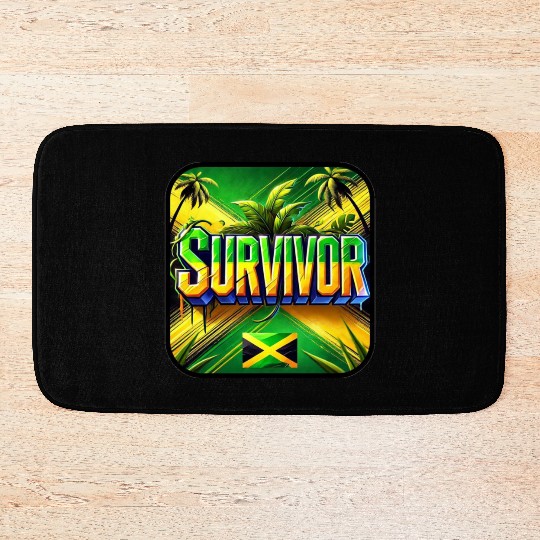 multi-color sneakers bring Bath Mats