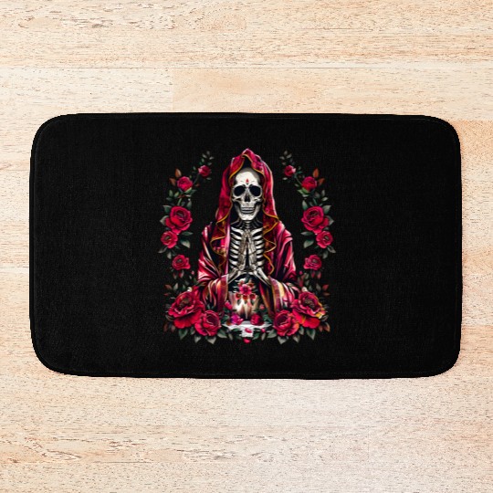 la Santa Muerte Saint Death Bath Mats