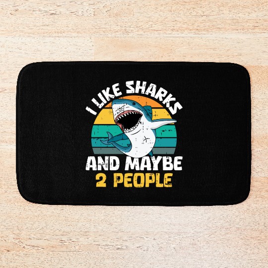 Shark Lover Bath Mats