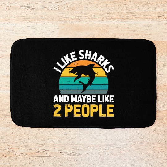 Shark Lover Bath Mats