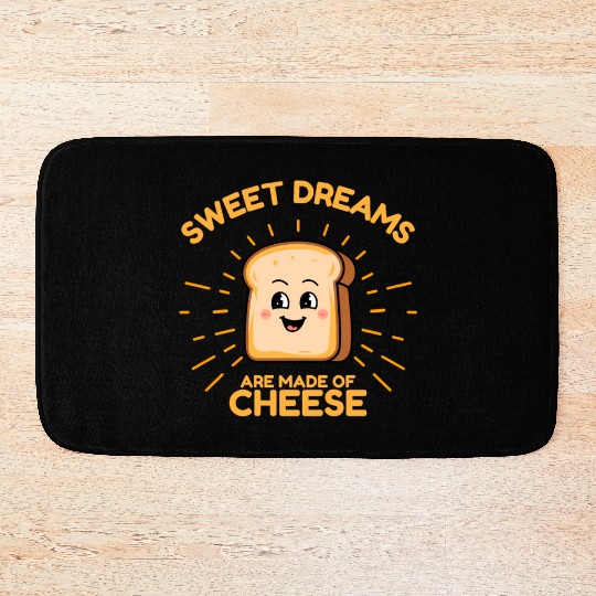Sweet Dream are Made of Cheese Bath Mats