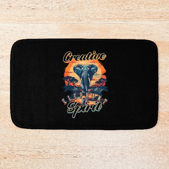Elephant Creative Elephant Spirit Bath Mats