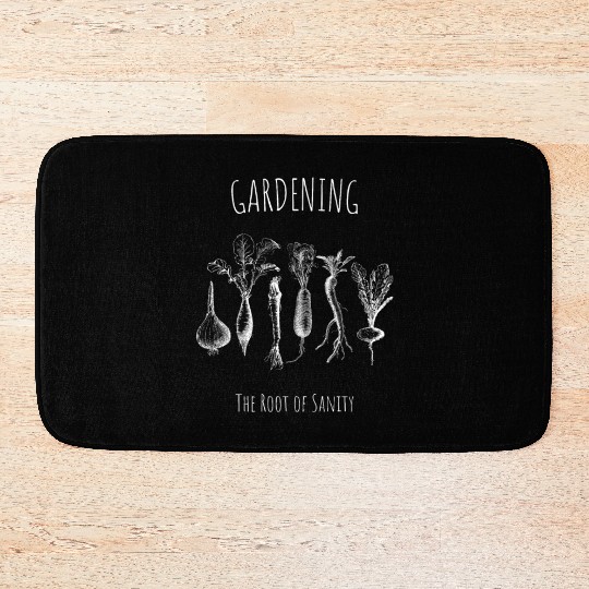 Gardening, the Root of Sanity: Whimsical Root Bath Mats