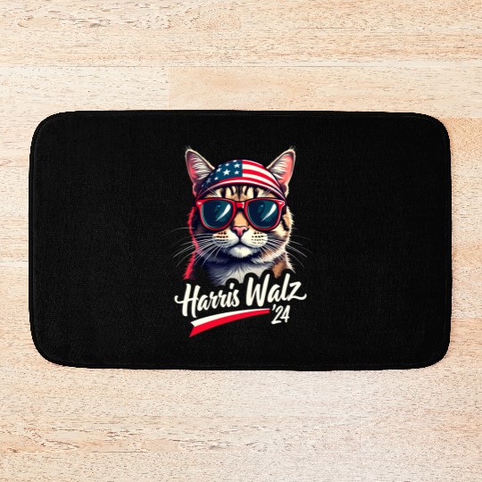 Cat Ladies for Kamala Bath Mats