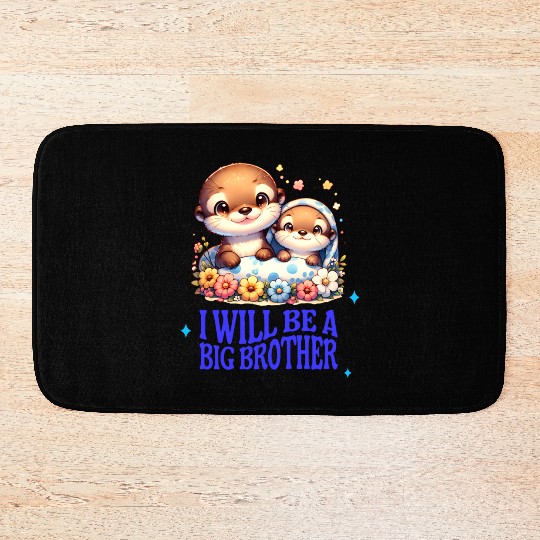 I'm Going To Be A Big Brother Sweet Otter, Brother Bath Mats