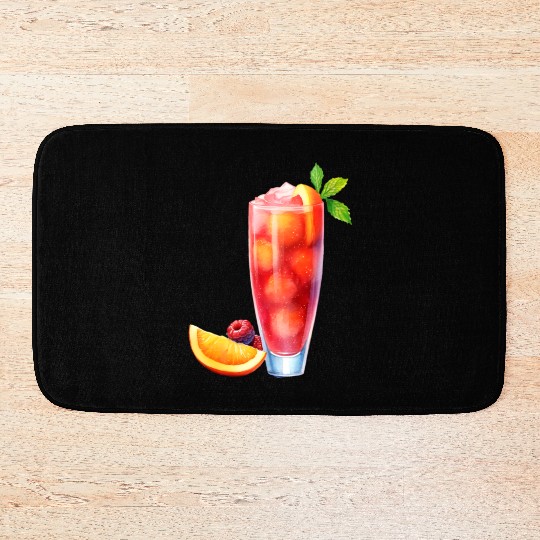 Berry Citrus Cocktail Bath Mats