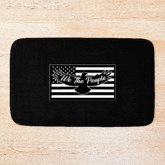 We The People Eagle Flag © LIKE US ON FACEBOOK Bath Mats