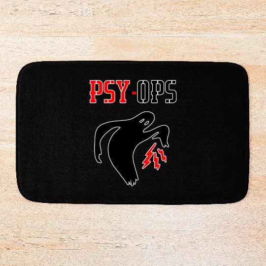 Psy-ops Secret Military Group US Armed Forces Bath Mats