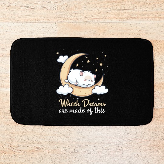 Guinea Pig Wheek Dreams Are Made Of This Bath Mats