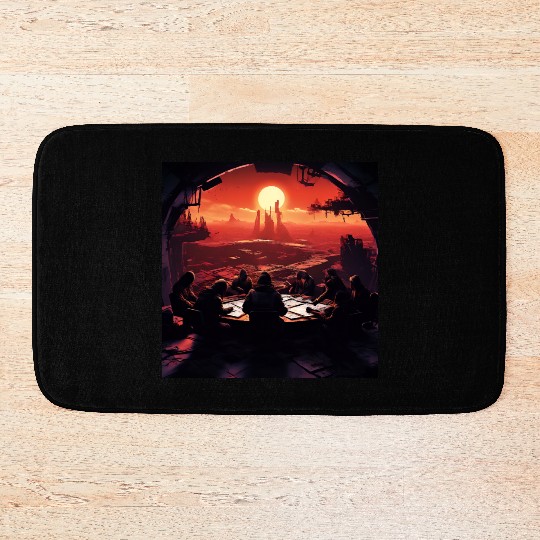 A Group of Rebels Bath Mats