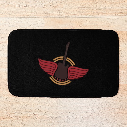 Guitar image Bath Mats